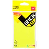 Deli A02502 Yapışkanlı Neon 76x126 cm Sticky Not Kağıdı