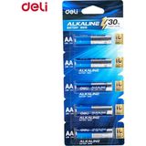 Deli Delı Alkalin Pil Aa/lr6 5'li Paket – Uzun Ömürlü, 10 Yıl Enerji Koruma, Cıva