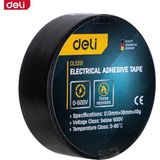 Deli Elektrik Yalıtım Bandı 0.13MM 18MM 10M Siyah Izolasyon Bandı
