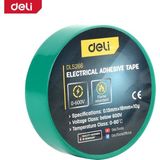Deli Elektrik Yalıtım Bandı 0.13MM 18MM 10M Yeşil Izolasyon Bandı
