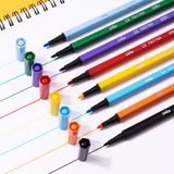 Deli Silindir Tüp Keçeli Kalem 12'li ColoRun