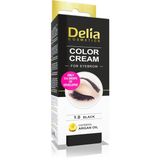 Delia 15 ml Siyah Argan Yağlı Krem Kaş Boyası