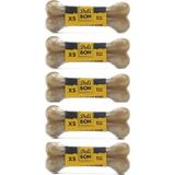 Delibon 5x7 cm Natural Vakumlu Press Kemik Köpek Ödülü