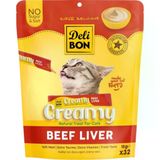 Delibon Creamy Beef Liver Dana Ciğerli Sıvı Kedi Ödülü 32x15 Gr