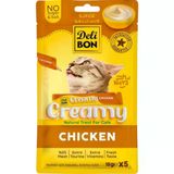 Delibon Creamy Chicken Tavuklu Sıvı Kedi Ödülü 5x15 Gr