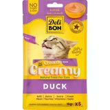 Delibon Creamy Duck Ördek Etli Sıvı Kedi Ödülü 5x15 Gr