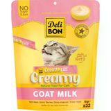Delibon Creamy Goat Milk Keçi Sütlü Sıvı Kedi Ödülü 32x15 Gr