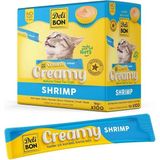 Delibon Creamy Karidesli Sıvı Kedi Ödülü 15 gr 100\'LÜ Paket