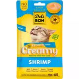 Delibon Creamy Shrimp Karidesli Sıvı Kedi Ödülü 5x15 Gr