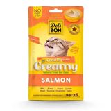 Delibon Creamy Somonlu 5x15 GR Sıvı Kedi Ödül Maması