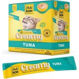 Delibon Creamy Ton Balıklı Sıvı Kedi Ödülü 15 gr 100\'LÜ Paket