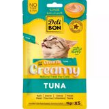 Delibon Creamy Tuna Ton Balıklı Sıvı Kedi Ödülü 5x15 Gr