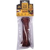 Delibon Deri Pres Barbekü Aromalı Kemik Köpek Ödülü Medium 15 cm 1 Adet - Renkli
