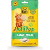 Delibon Keçi Sütlü Lolipop Kedi Ödül Maması 6lı
