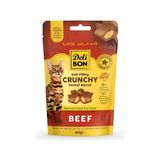 Delibon Sığır Etli Kedi Ödül Bisküvisi 60 gr İçi Dolgulu Lezzetli Atıştırmalık Yetişkin Kediler İçin