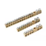 Delikli Pano Topraklama Klemensi Ayaksız Ptk5006 2+13 6,5 X 9 Mm 20 Adet