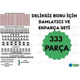 Deliksiz Damla Sulama Xxl Hazır Set 333 Parça