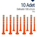 Delinatör 100 x 8 cm 10 Adet, Esnek Duba