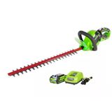 ***Delist***Greenworks 40V Akülü Çit Kesme Makinesi Akü Ve Şarj Cihazı Dahil