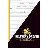 Delivery Driver Log Book: Daily Mileage, Time, Deliveries, Income and Expenses Tracker for Self-Employed Delivery, Drivers and Couriers.