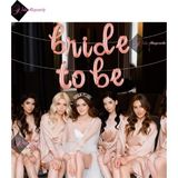 Delixa Bkmc Bride To Be Folyo Balon Rose Gold ve Bride To Be Tacı Parti Süs Setleri Rose Gold BMCNM313 - Çok Renkli - Standart