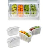 Delixa Buzdolabı Içi Düzenleyici Dolap Içi Düzenleyici Organizer 4'lü - Standart