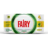 Delixa Çok Amaçlı Yüzey Temizlik Havlusu 100 Yaprak | Limon Yağlı | Beyaz Sirke Karbonat | 48 Saat - Standart