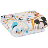 Delixa Disney Minnie Mickey Bubble Lisanslı Karakter BASKILI%100 Pamuk Uyku Seti, Çok Renkli, Bebek