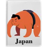 Delixa Geleneksel Japon Sumo Güreş Defteri Sakız Kapağı Günlük Yumuşak Kapak - Standart