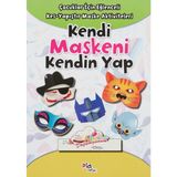Delixa Kendi Maskeni Kendin Yap: Çocuklar Için Eğlenceli Kes-Yapıştır Maske Aktiviteleri - Standart