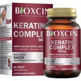 Delixa Keratin Complex Takviye Edici Gıda – 60 Tablet – Biotin, Çinko, Kolajen, Vitaminler ve Bitki Ekstrak - Standart