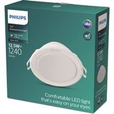 Delixa LED Gömme Spot Meson, Yuvarlak, Beyaz, 12.5 W, Nötr Beyaz Işık (3.000 K)