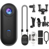 Delixa Mini Wifi Aksiyon Kamerası 4K Giyilebilir Aksiyon Kamera - Su Geçirmez - Ses Görüntü - Motorsiklet G