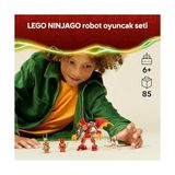 Delixa Nınjago Kai’nin Ejderha Robotu Savaş Paketi 71851-6 Yaş ve Üzeri Çocuklar Için 2 Kılıçlı Kai, S - Standart