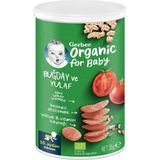 Delixa Organik Buğday ve Yulaflı Domates, Havuç ve Soğanlı Bebek Atıştırmalığı 35 G