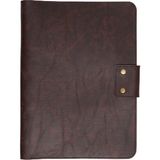 Delixa Organizer Evrak Laptop Tablet Çantası, Macbook Air Pro 13-14 Inç Uyumlu, Crazy Kahve, S2073 - Standart