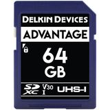 Delkin Devices 64 GB Advantage 100MB/s Sdxc Hafıza Kartı Ddsdw63364gb