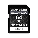 Delkin Devices 64 GB Black UHS-II V90 SDXC Hafıza Kartı