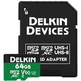 Delkin Devices 64 GB Power MicroSDXC Uhs-Ii 2000X 300Mb/s V90 Hafıza Kartı