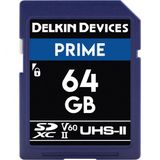 Delkin Devices 64GB Prime SDXC UHS-II 280MB/s V60 Hafıza Kartı