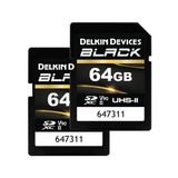 DELKIN DEVICES BLACK 64GB SD UHS-II U3 V90 Hafıza Kartı