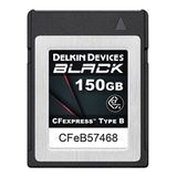 Delkin Devices CFexpress 150 GB Type-B Siyah Hafıza Kartı
