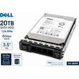 Dell 20TB Sata HDD 7.2k 6gbps 3.5” Hot-Plug Server Diski 161-BBWE