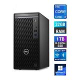 Dell 7010MT I7-14700 32 GB Ram 1 Tb SSD Nvidia Ouadro A2000 12GB Gddr6 Windows 11 Pro Masaüstü Bilgisayar