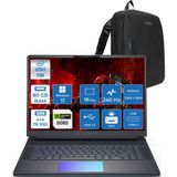 Dell Alienware 16 Area-51 AA16250 Ultra 9 275HX Ddr5 80GB 4tb+4tb SSD 16GB/RTX5080 175W 16INÇ Wqxga 240Hz 500NITS 3ms WINDOWS11PRO Gaming Laptop AA1625080P40+ZETTAÇANTA - 8 TB - 80 GB