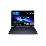 DELL Alienware 16 Aurora Intel 7-240H 32GB DDR5 1TB SSD RTX5060 8GB 16 inç 2K 120Hz W11H Laptop