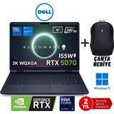 Dell Alienware Core Ultra 9 275HX-RTX5070 8GB-32GB-1TB SSD-16INC-W11 Dell Türkiye Garantili - 1 TB - 32 GB