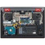 Dell inspiron 15 Gaming 15-7566 15-7567 Notebook Fanı Cpu, Gpu Set 0147DX 0NWW0W