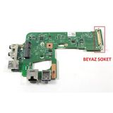 Dell İnspiron N5110 Dn15 Tı Io Board 48.4If20.021 Laptop Ses Usb Ethernet Wlan Wifi Kartı / Beyaz