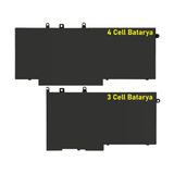 Dell N032L548015EMEA_U Notebook Bataryası Laptop Pil